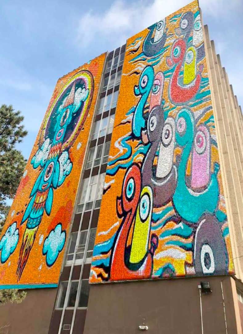 Work by SupoCaos at the Street Art Parc